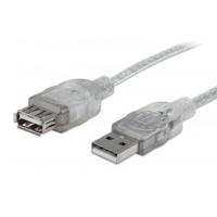 CABLE USB,MANHATTAN,336314, V2.0 EXT. 1.8M PLATA CABLE USB,MANHATTAN,336314, V2.0 EXT. 1.8M PLATA